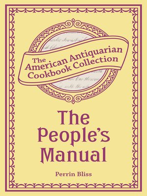 cover image of The People's Manual